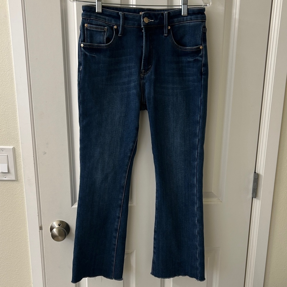 MOTHER Dark Blue Flare Jeans